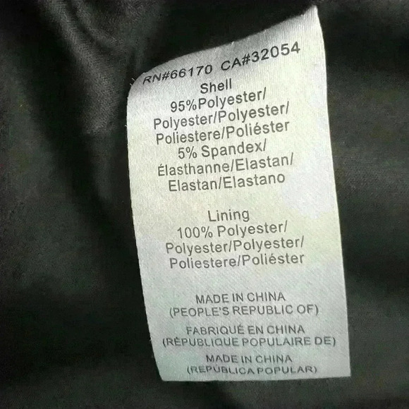 Anthropologie Hutch Black faux Suede Draped Front Jacket size Large - Picture 11 of 11